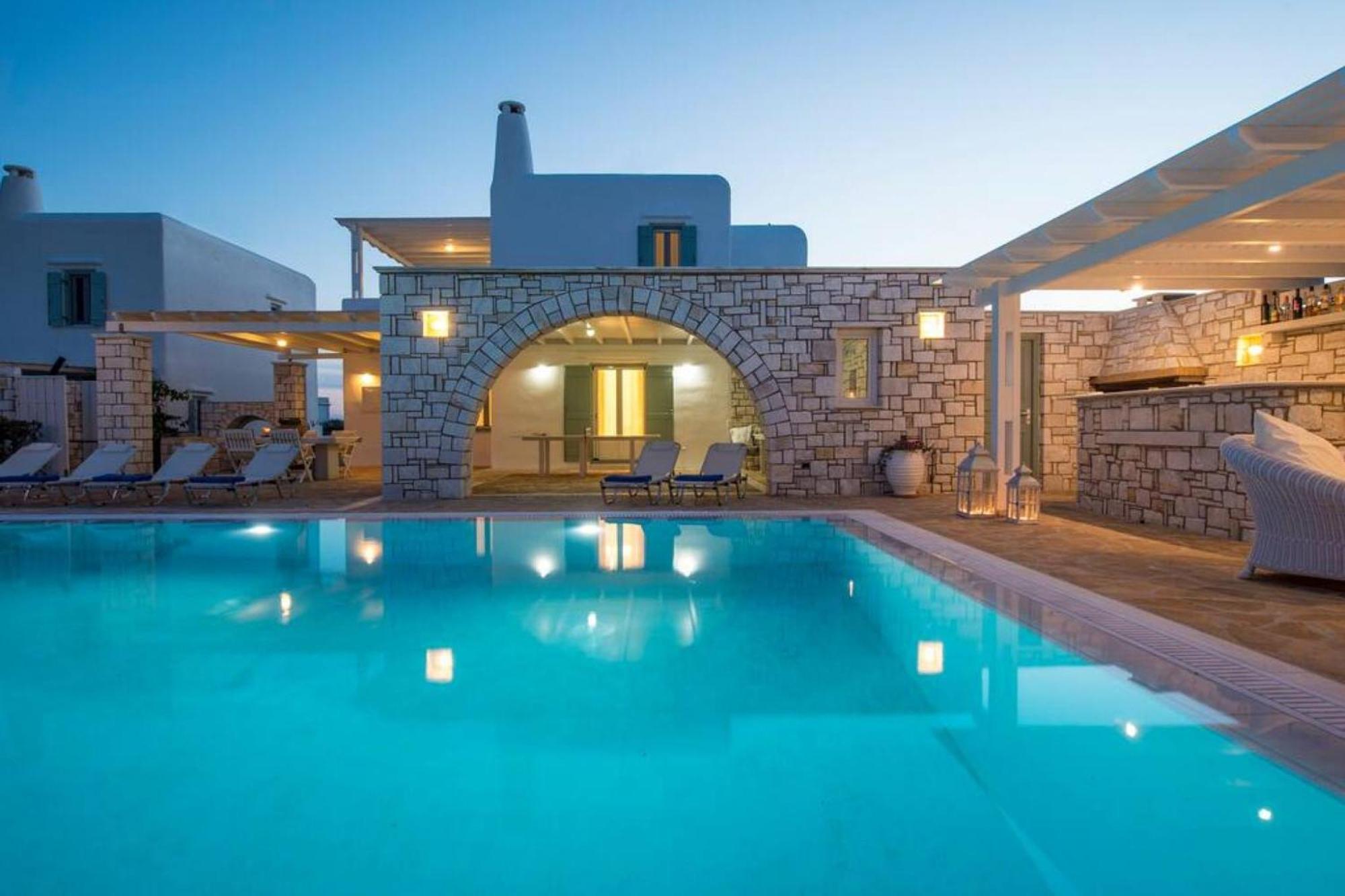 Villa Dionysos In Aliki Exteriér fotografie