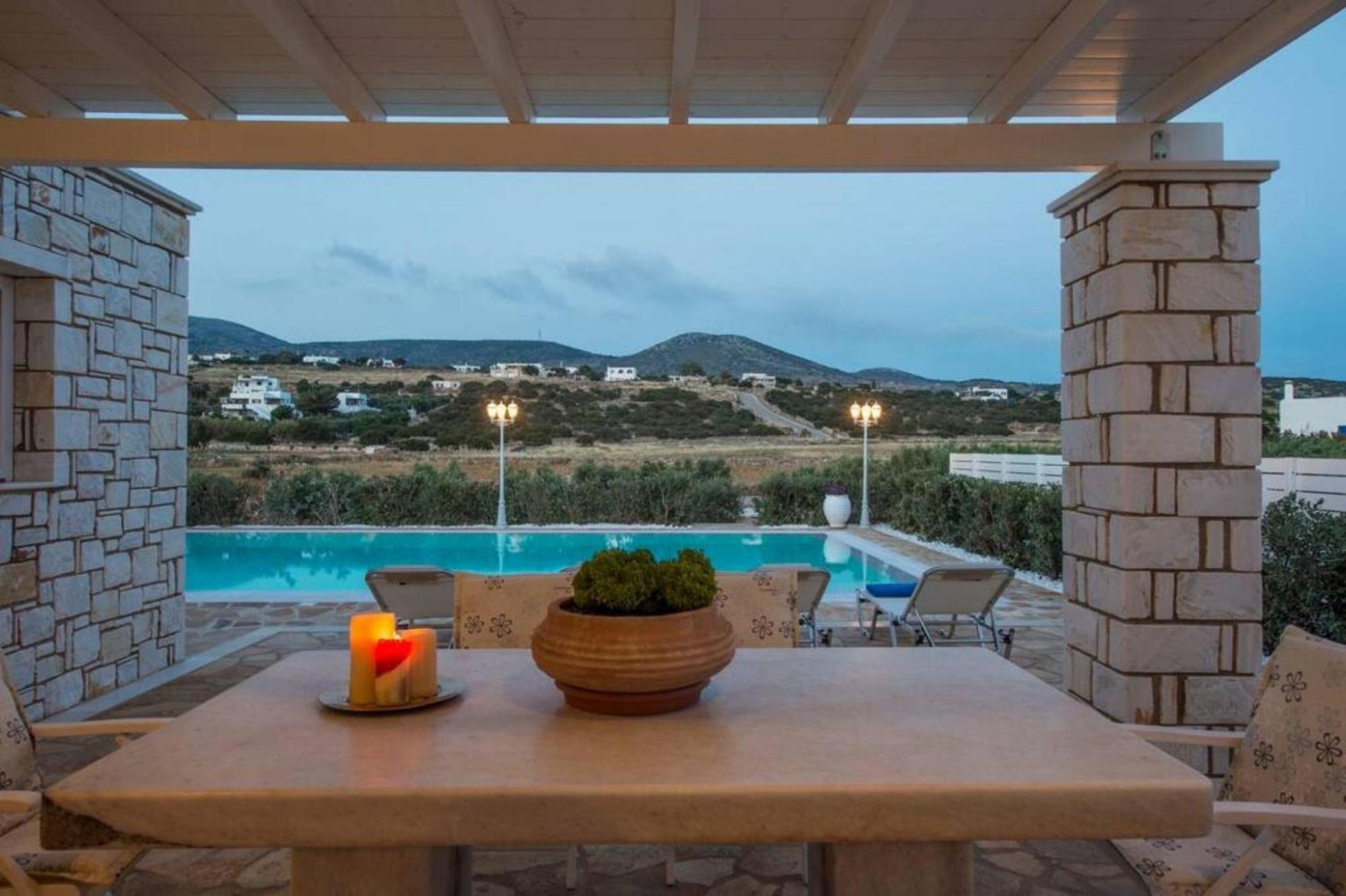 Villa Dionysos In Aliki Exteriér fotografie